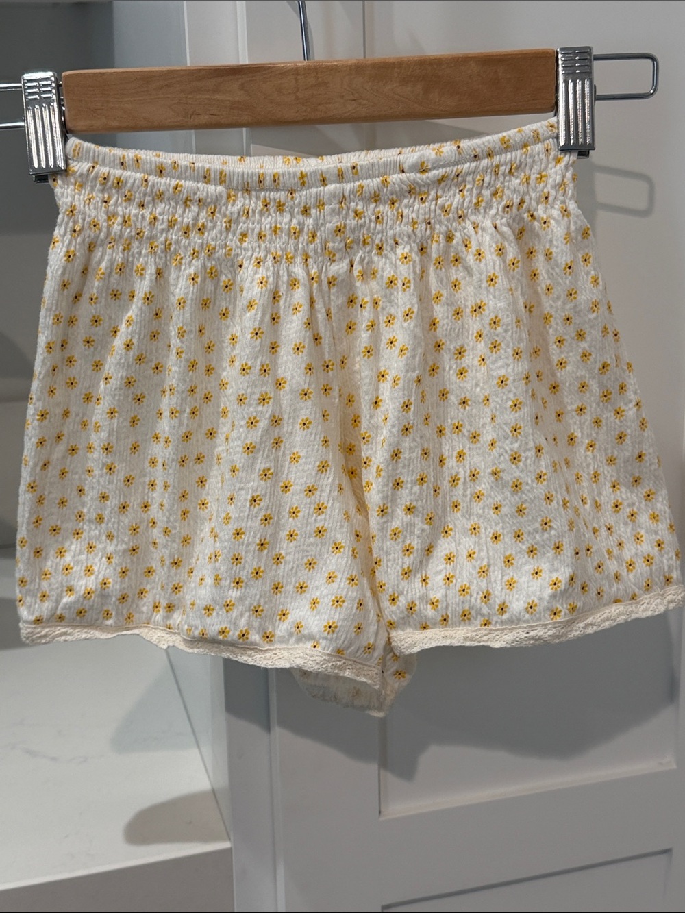 Zara girls linen shorts